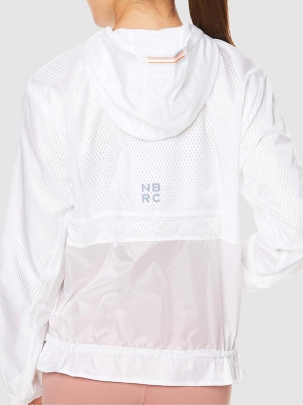 New Balance | NBRC Q Speed Transparent Lightweight Jacket Running Windbreaker - Picture 3 of 11